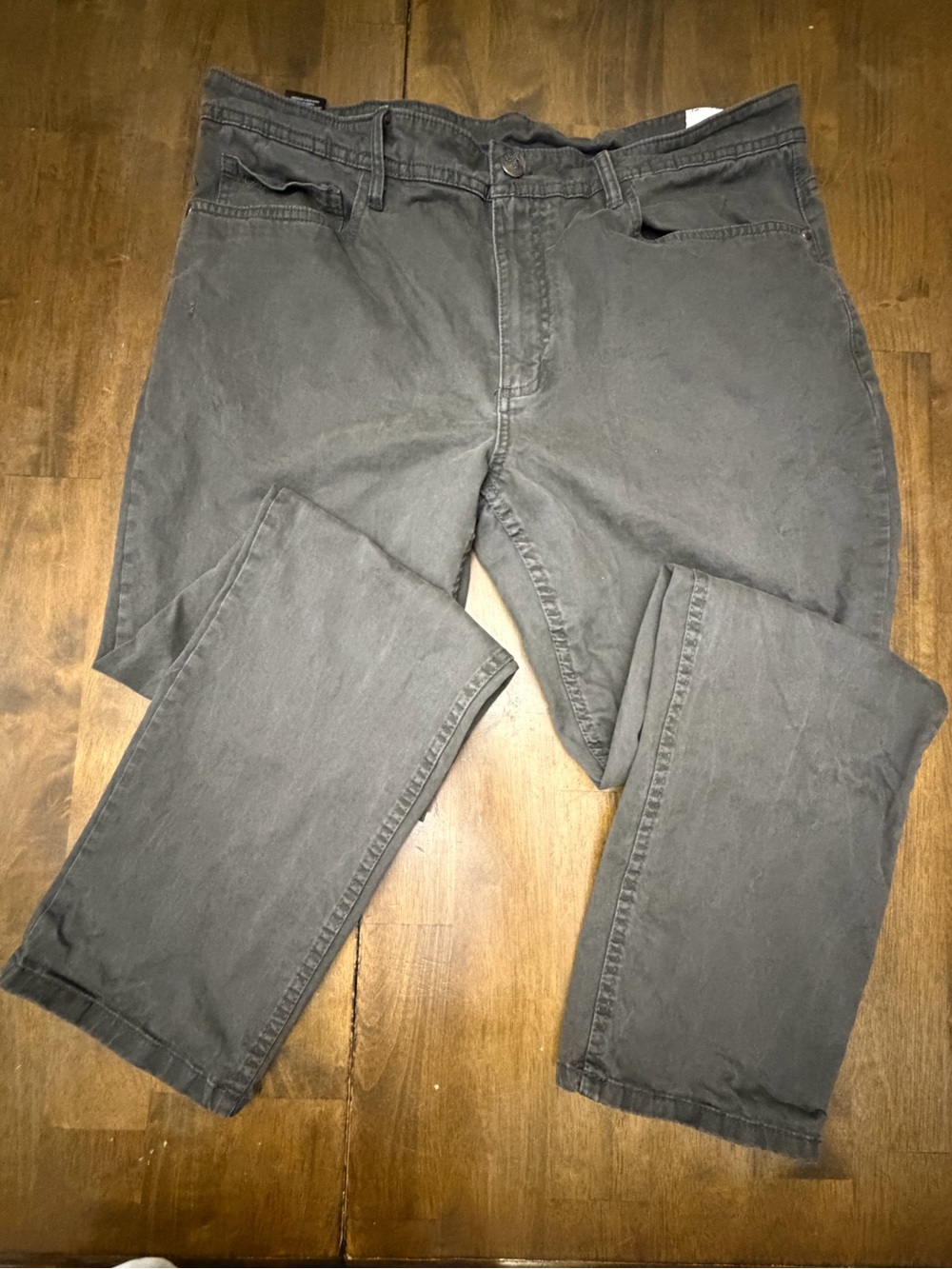 English Laundry Men’s 36x32 Gray Stretch 5 Pocket Pants